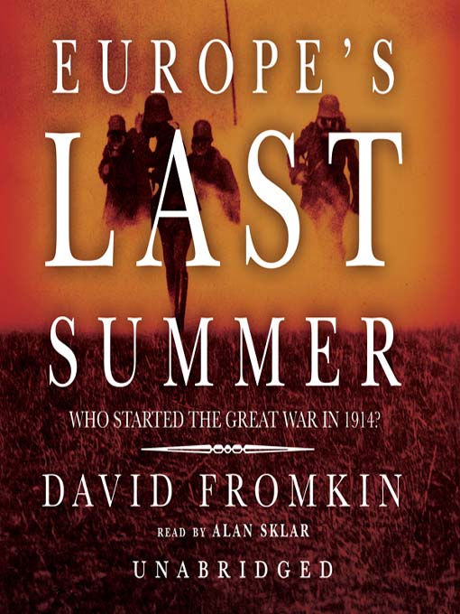 Cover image for Europe's Last Summer